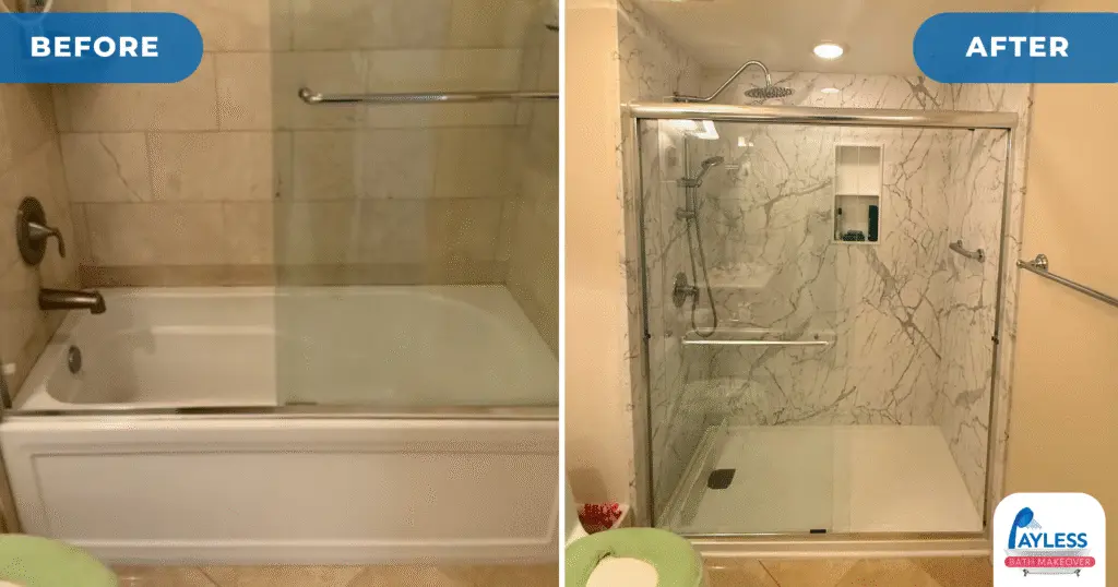 Bathroom remodel — Modern Wet-Area Remodel